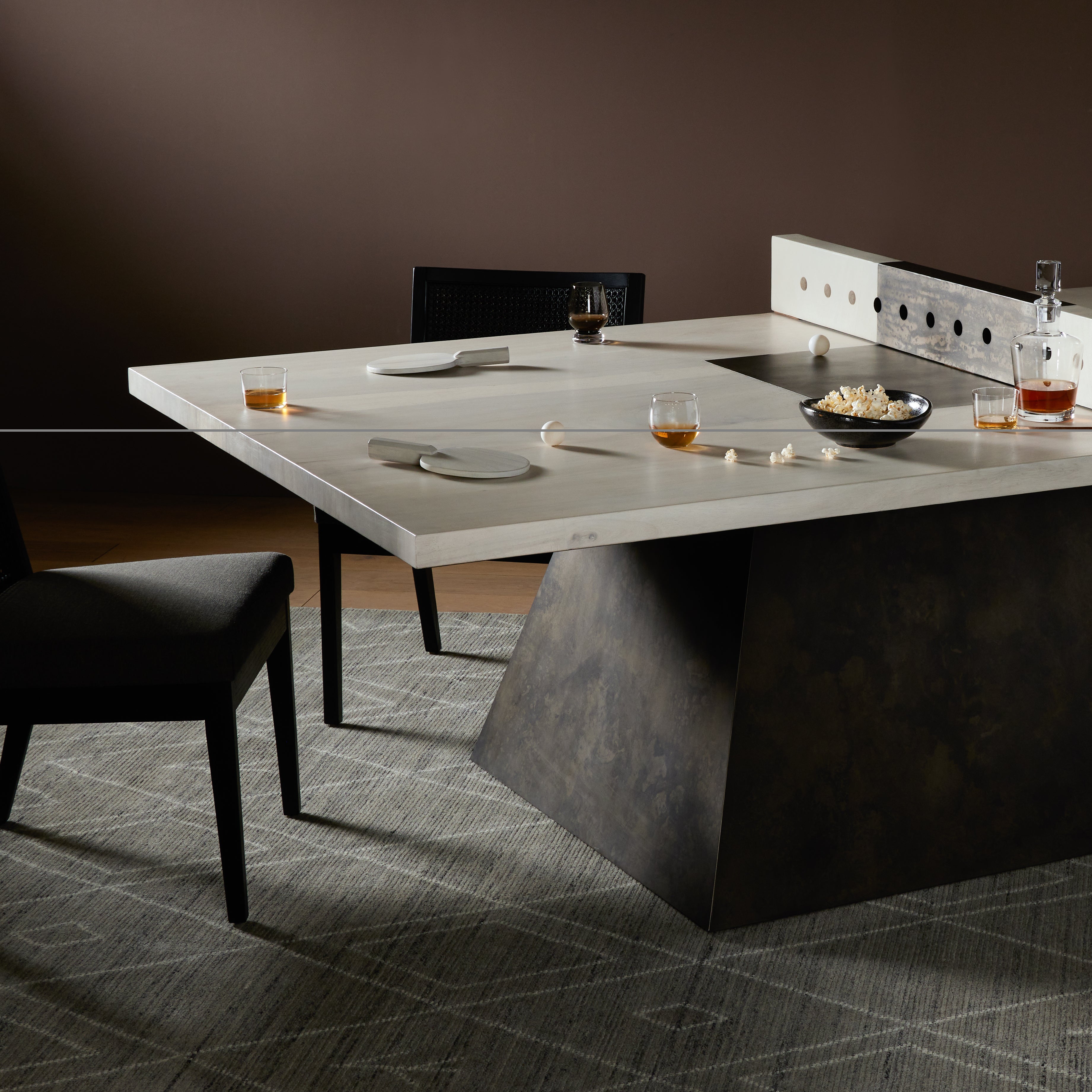 Four Hands Ping Pong Table