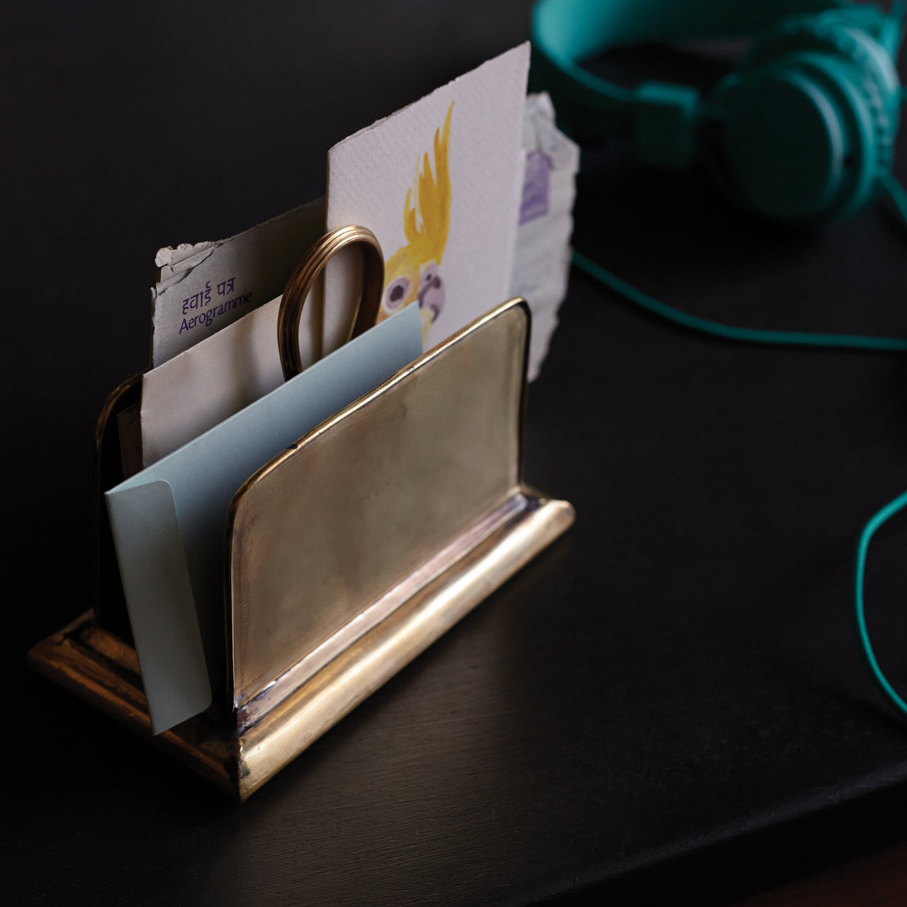 Sir Madam Brass Letter Keep - SALE