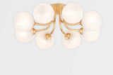 Corbett Onyx Semi Flush