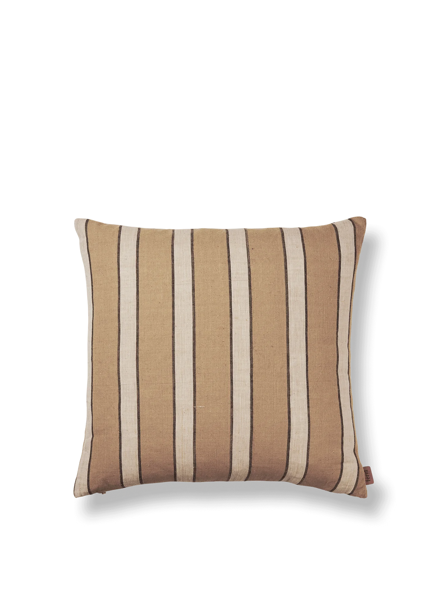 Ferm Living Brown Cotton Cushion
