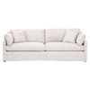 Essentials For Living Lena 95” Slope Arm Slipcover Sofa