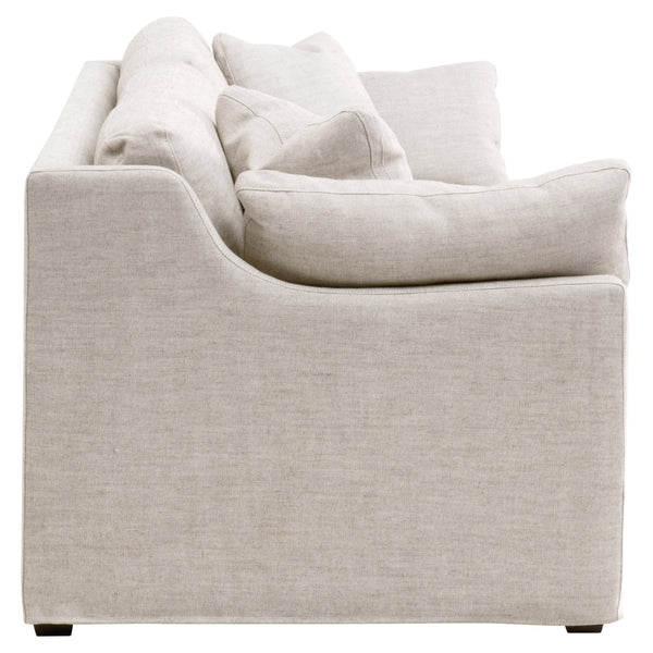 Essentials For Living Lena 95” Slope Arm Slipcover Sofa
