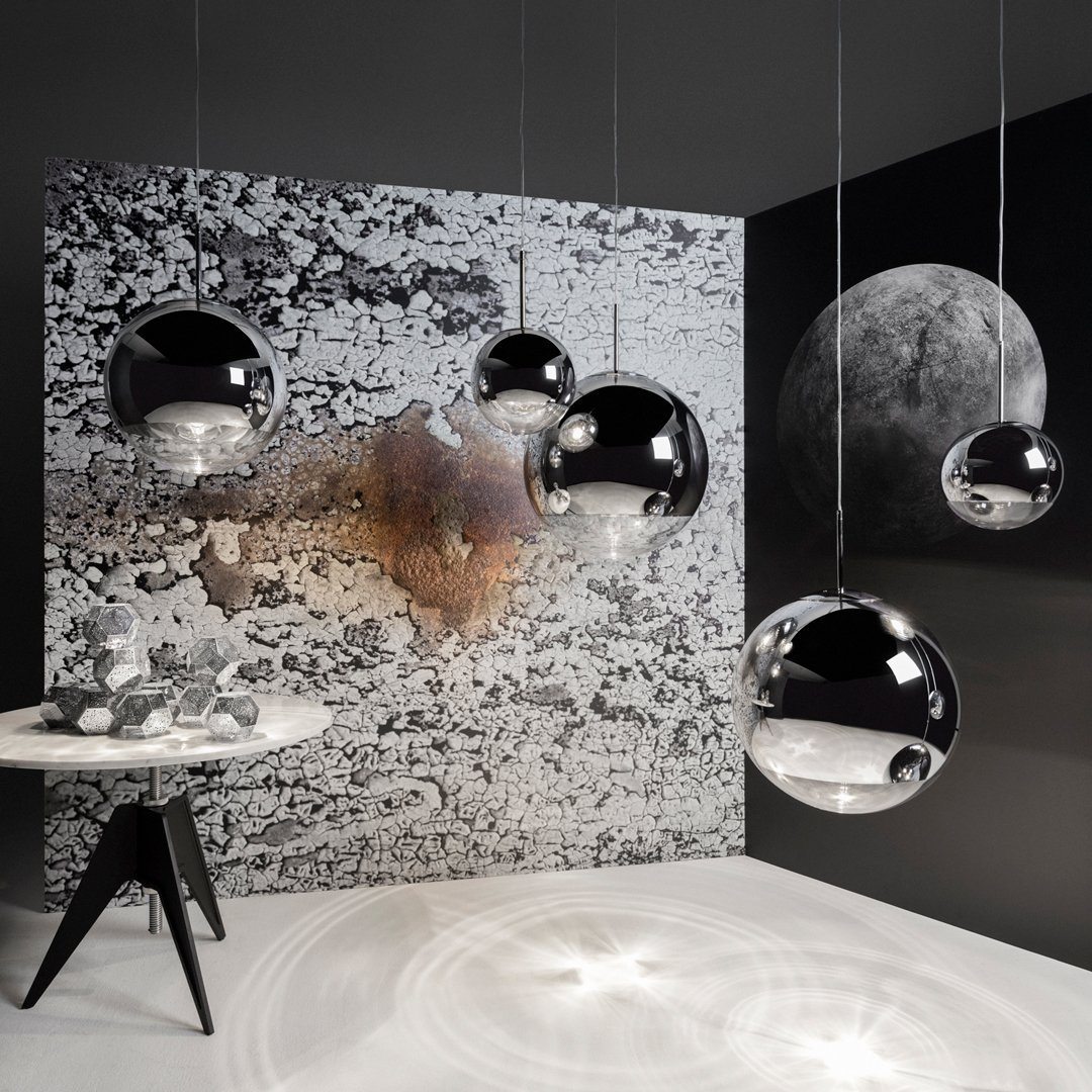 Tom Dixon Mirror Ball Pendant Chrome Small