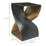 Moe's Twist Accent Table