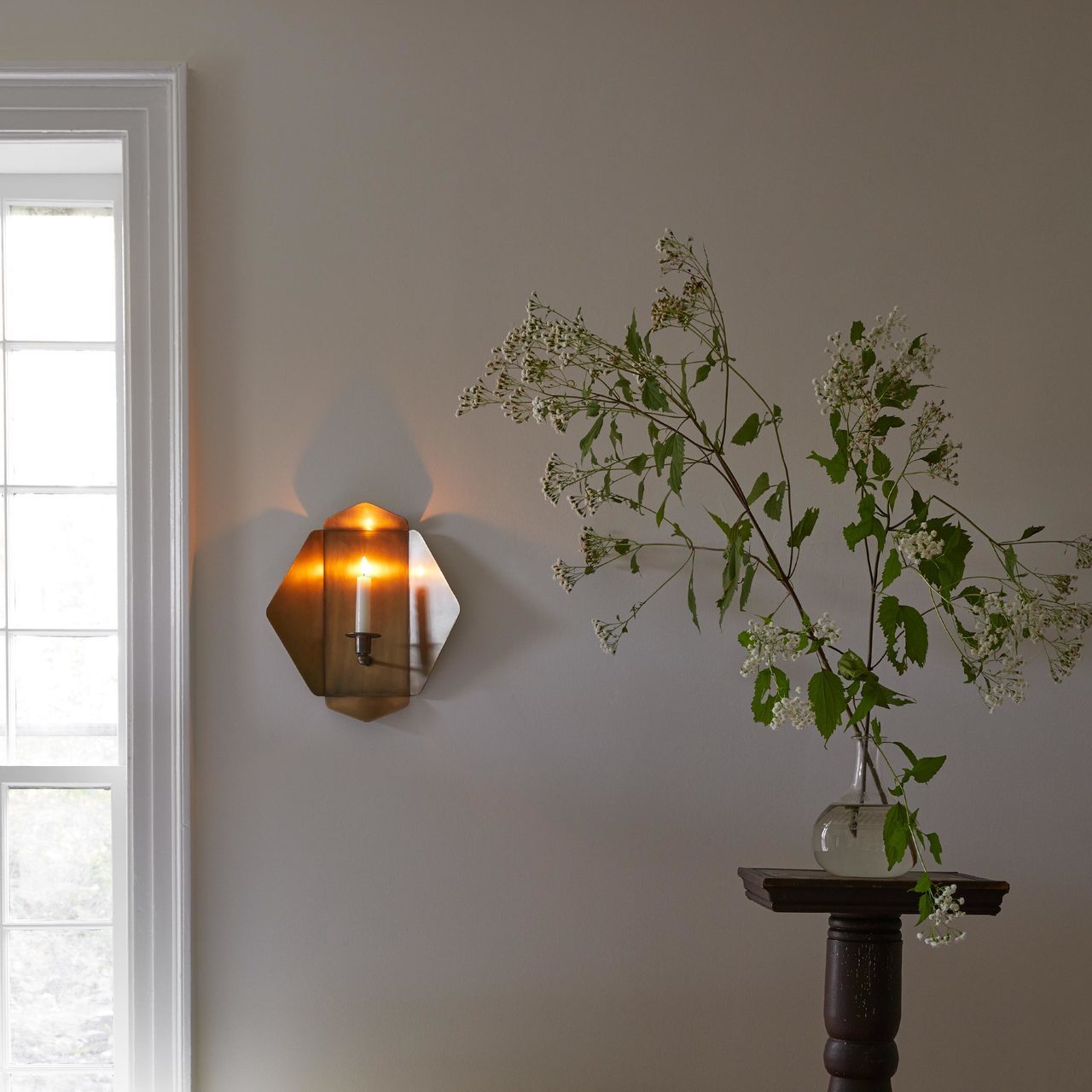 Sir Madam Quarterfold Candle Sconce - SALE