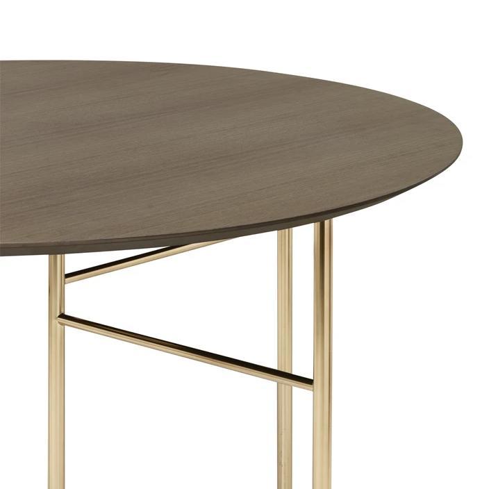 Ferm Living Mingle Table Top Round - 130cm Natural Oak Veneer