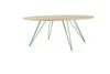 Tronk Williams Coffee Table - Oval Small Maple Green