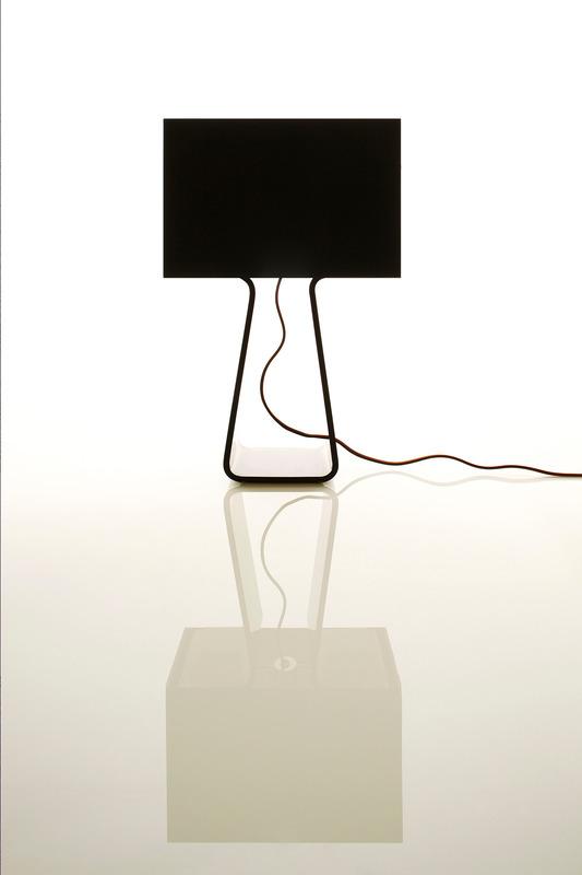 Pablo Tubetop Table Lamp Charcoal & Charcoal Small