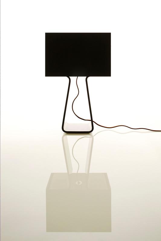 Pablo Tubetop Table Lamp Charcoal & Charcoal Small 