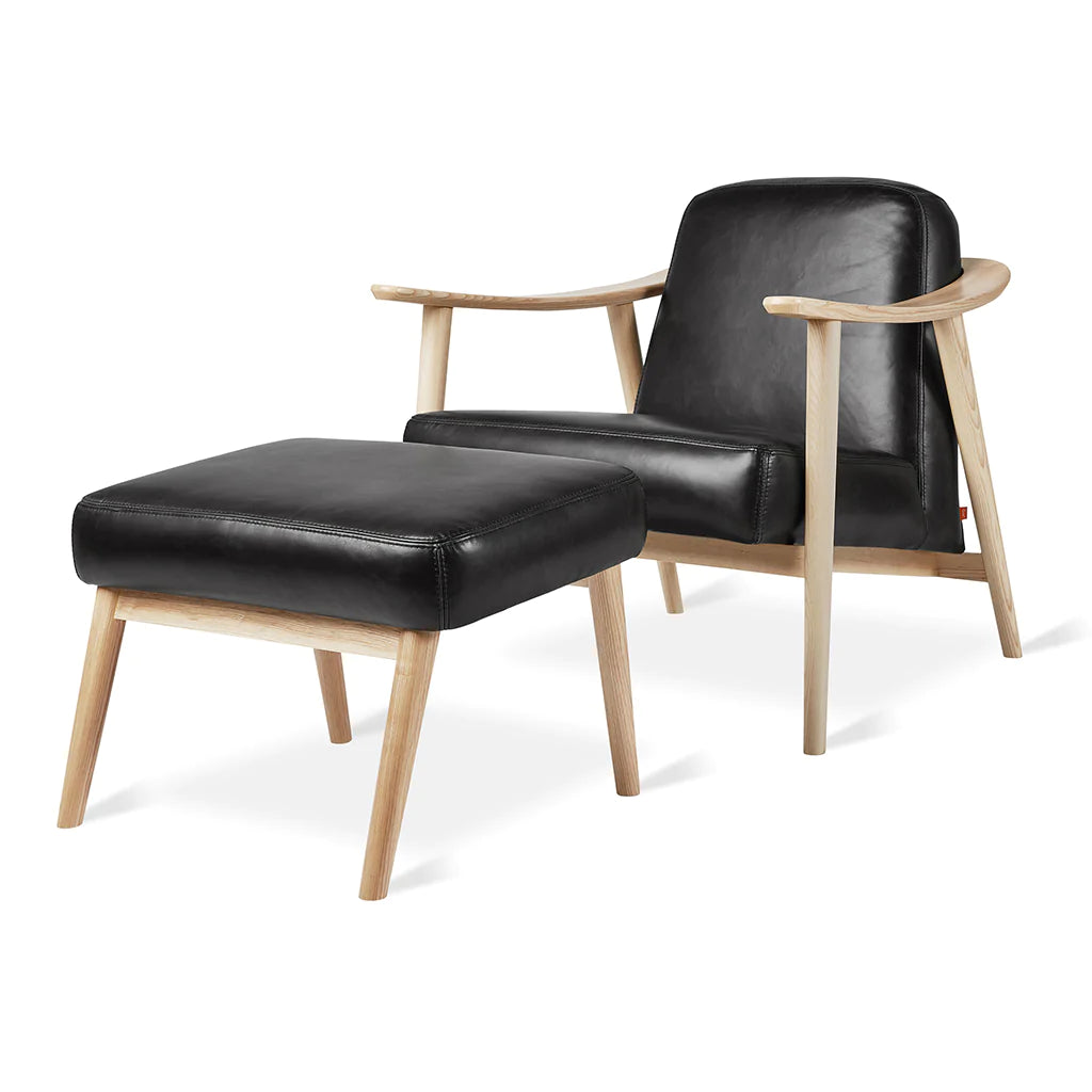 GUS Modern Baltic Chair & Ottoman