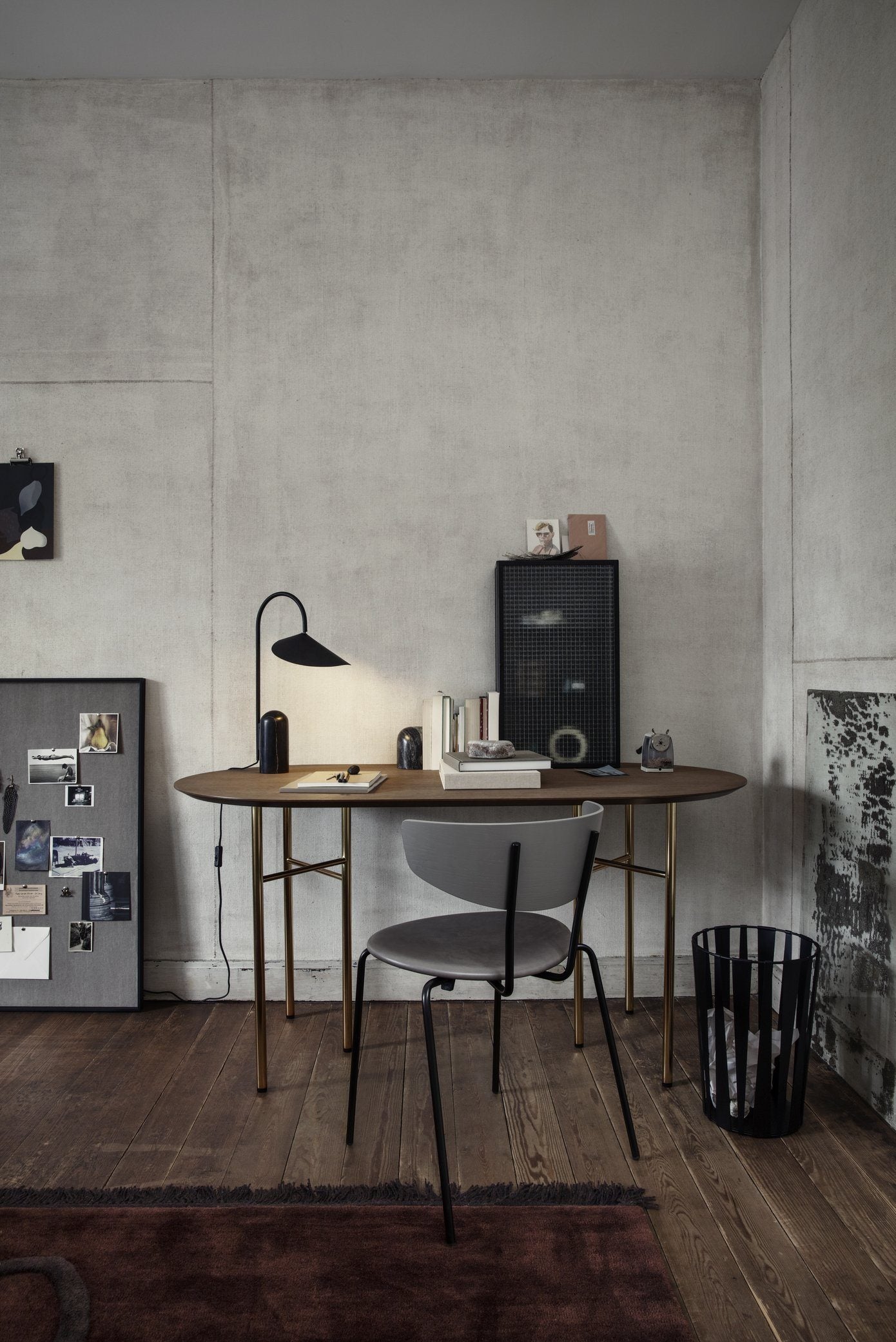 Ferm Living Mingle Table Legs - Metal | W68 Black