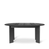 Ferm Living Bevel Table Extendable x 1 Extendable x 1 Black Oiled 