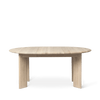Ferm Living Bevel Table Extendable x 1 Extendable x 1 White Oiled 