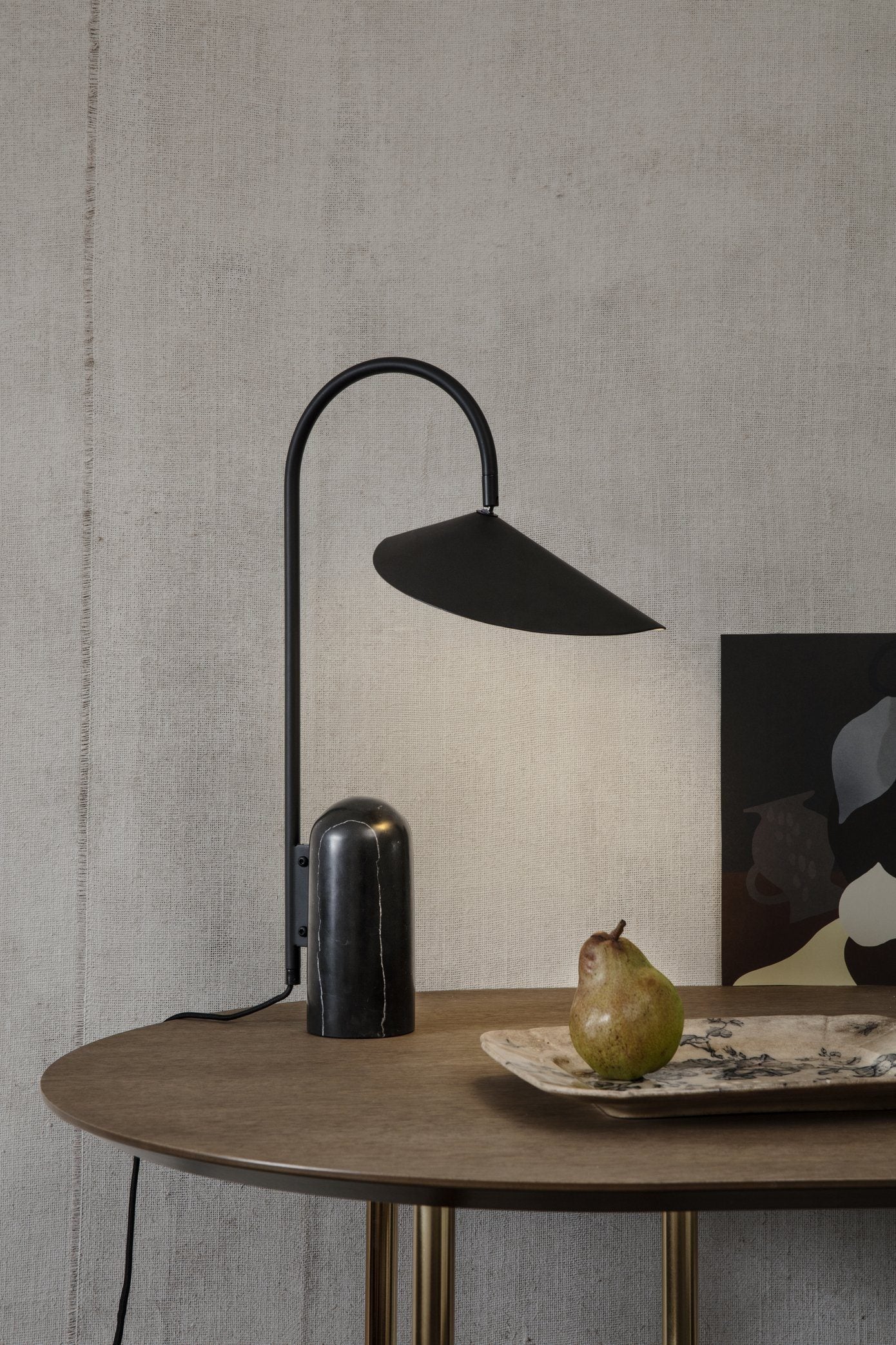Ferm Living Mingle Table Legs - Metal | W68 Black
