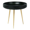 Mater Bowl Table Medium Nori Green Stained 