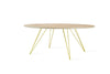 Tronk Williams Coffee Table - Oval Small Maple Yellow