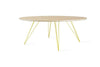 Tronk Williams Coffee Table - Oval Large Maple Yellow
