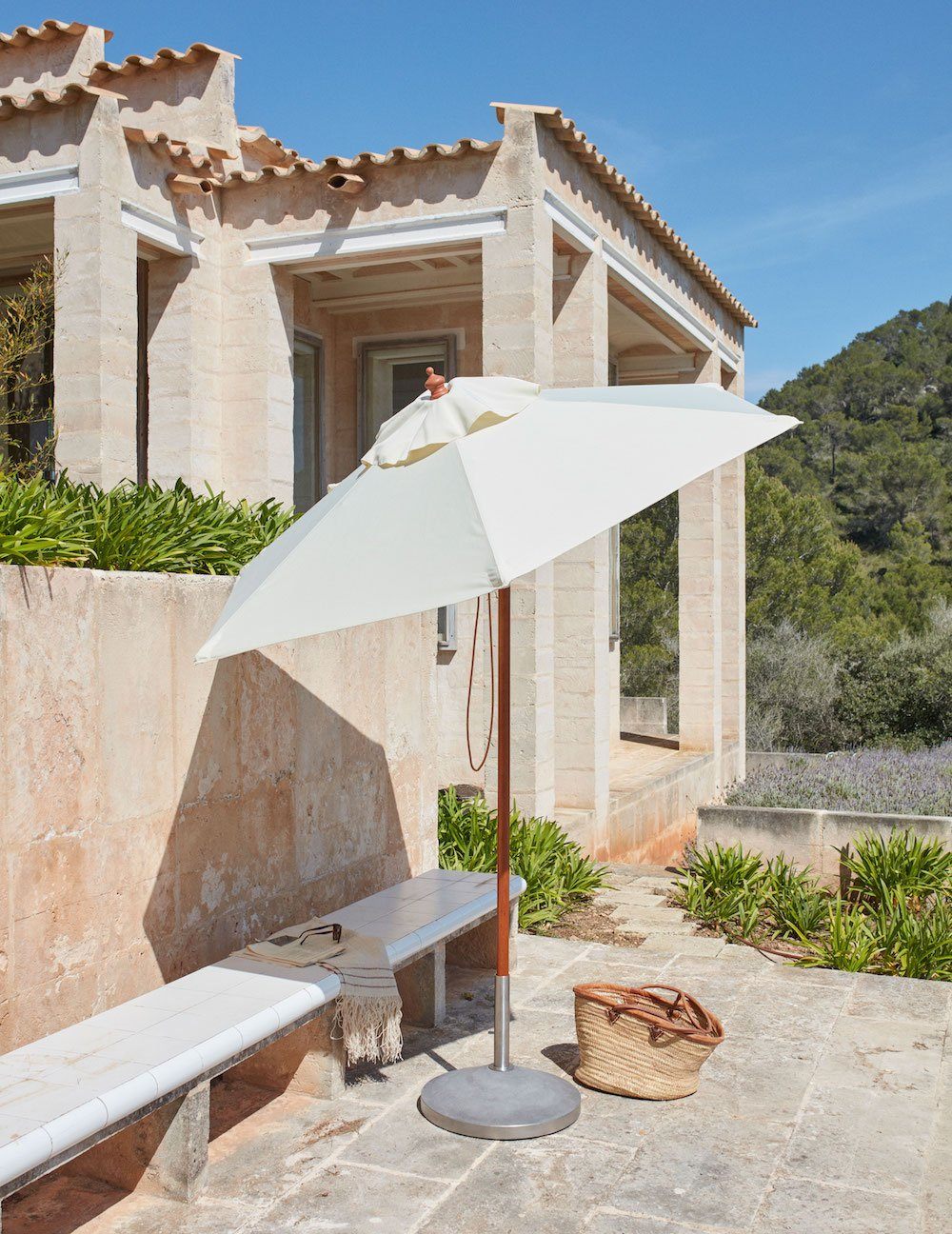 Skagerak Capri Umbrella Foot - 110lb