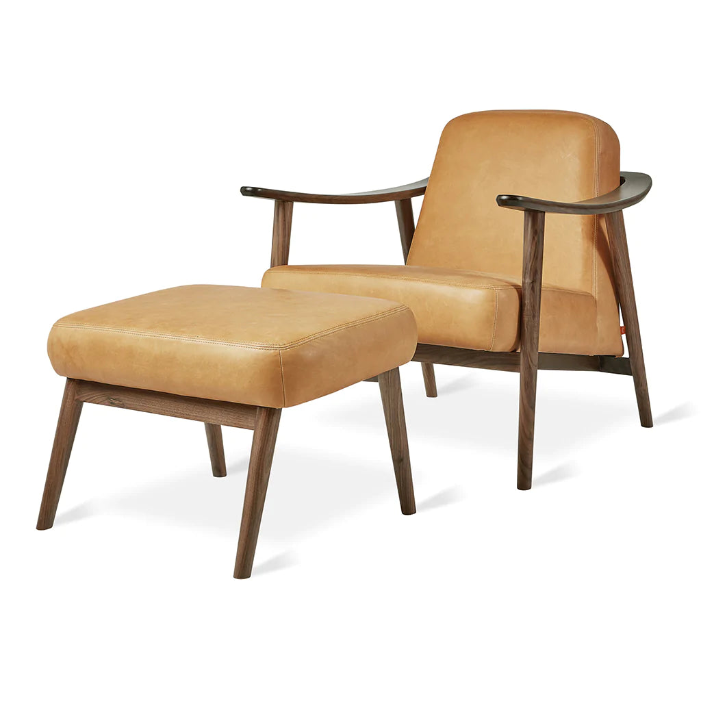 GUS Modern Baltic Chair & Ottoman