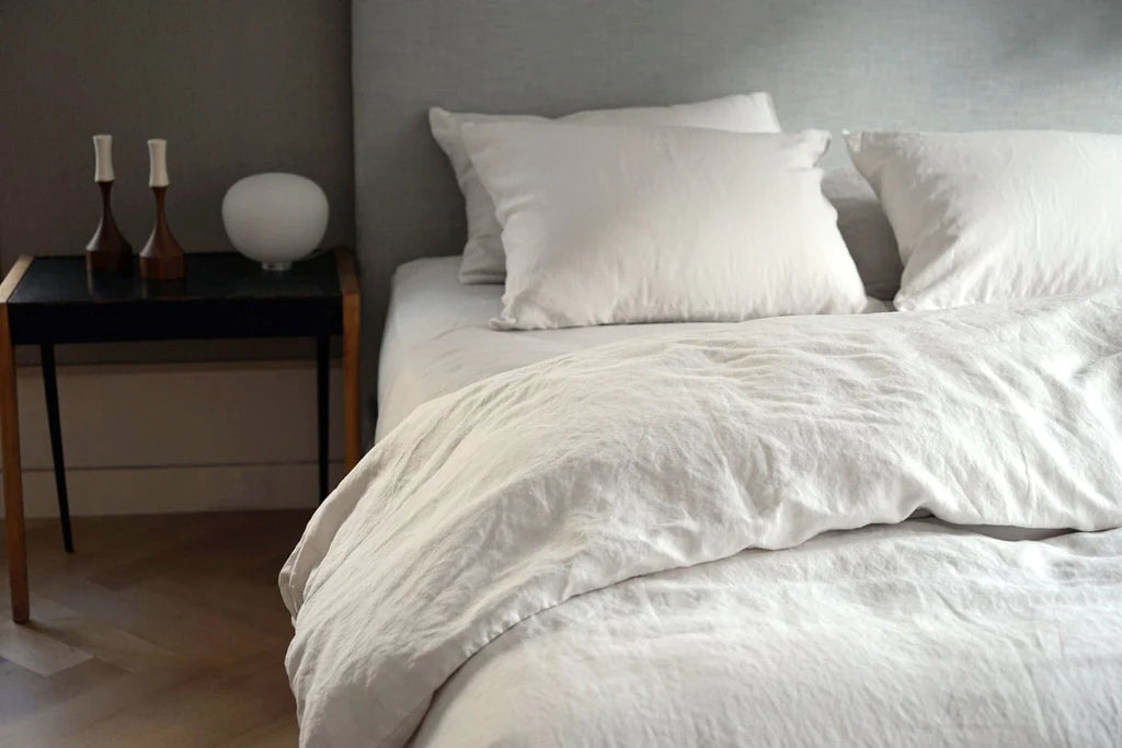 Area Eli French Back Linen & Cotton Pillowcases