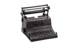 Moe's Typewriter Sculpture Antique Copper