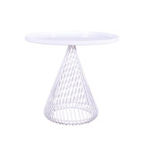 BEND The Cono Side Table White