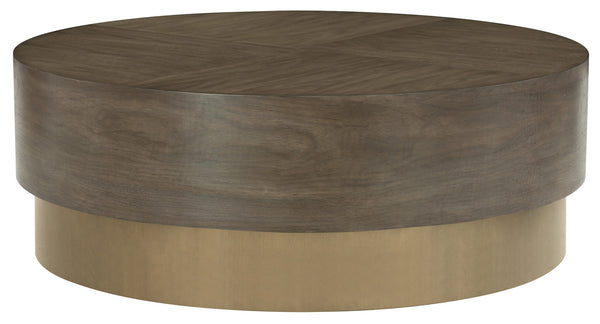 Bernhardt profile shop round cocktail table