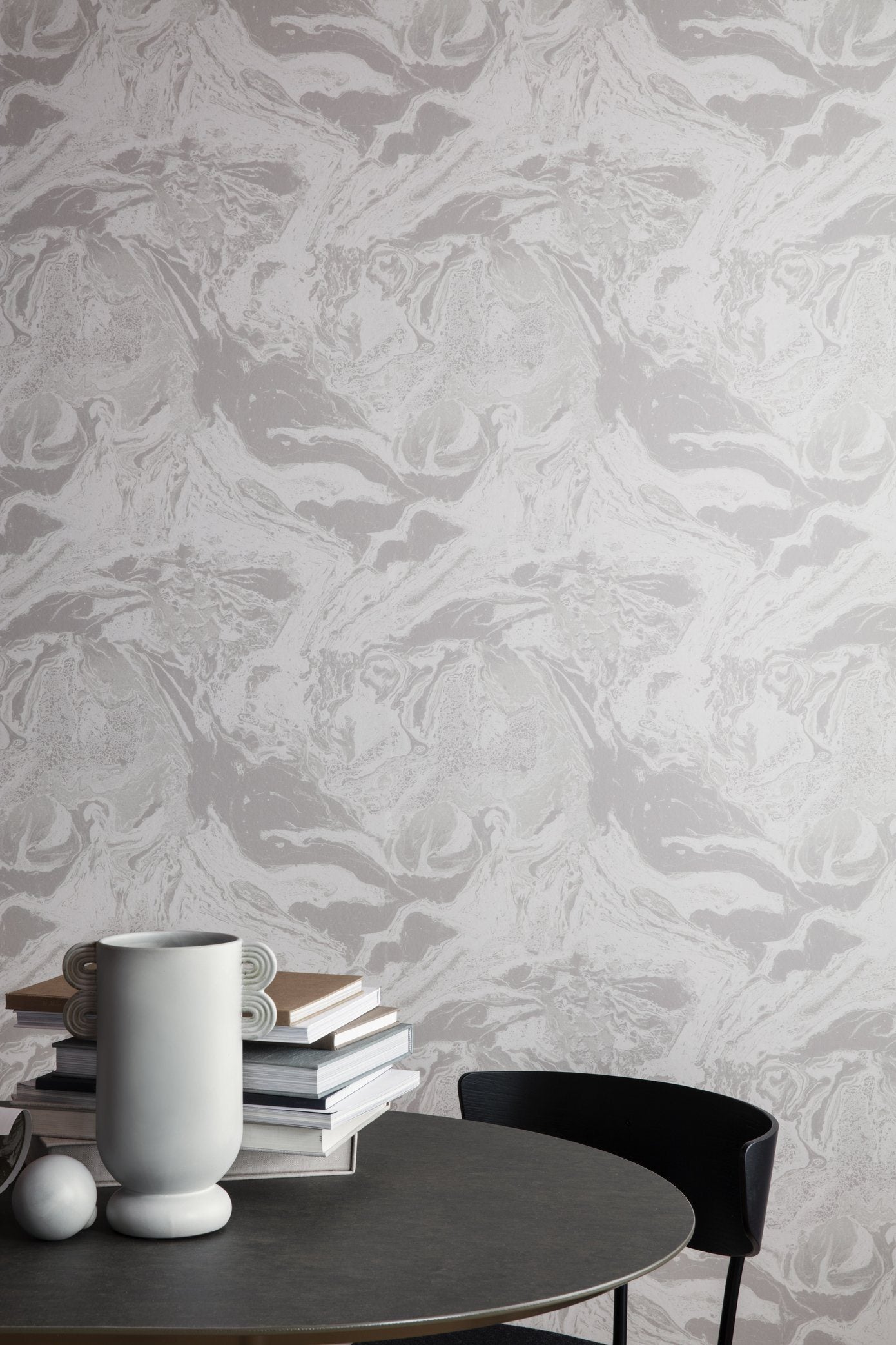Ferm Living Marbling Wallpaper Gold