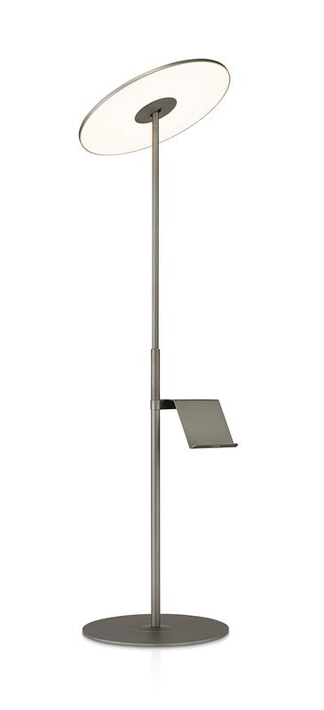 Pablo Circa Floor Lamp Graphite with Tray