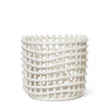Ferm Living Ceramic Basket Large Off-White 