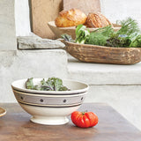 Sir Madam Hand Painted Serving Bowl