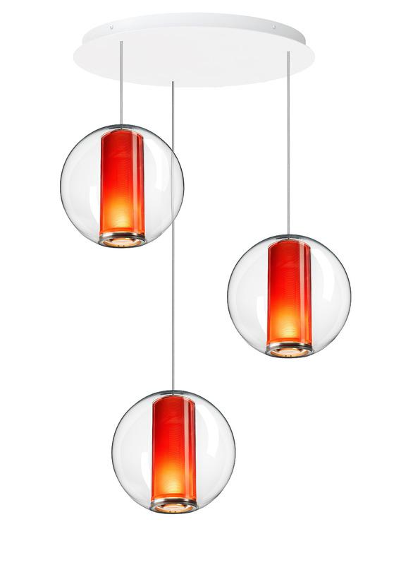 Pablo Bel Occhio Chandelier White 3 Lights