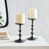 Napa Home & Garden Abacus Petite Candle Stands - Set of 2