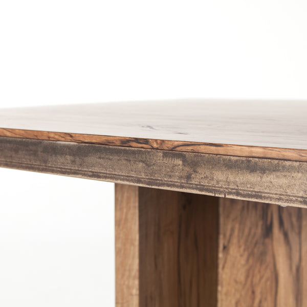 Cross dining sales table four hands