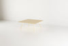 Tronk Clarke Coffee Table - Square Small Maple White