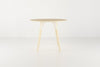 Tronk Clarke Dining Table - Circular Small Maple White