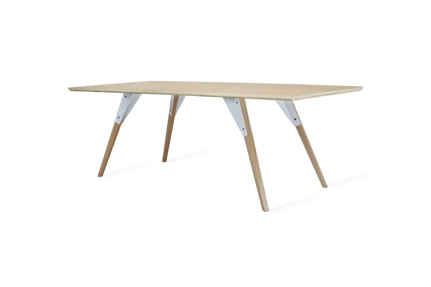 Tronk Clarke Coffee Table - Thin Rectangle Walnut Black