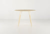 Tronk Clarke Dining Table - Oval Small Maple White
