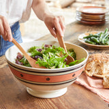 Sir Madam Hand Painted Serving Bowl