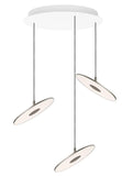 Pablo Circa Chandelier Graphite Small 3 Lights