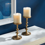 Napa Home & Garden Abacus Petite Candle Stands - Set of 2