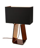 Pablo Tubetop Table Lamp Charcoal & Charcoal Medium