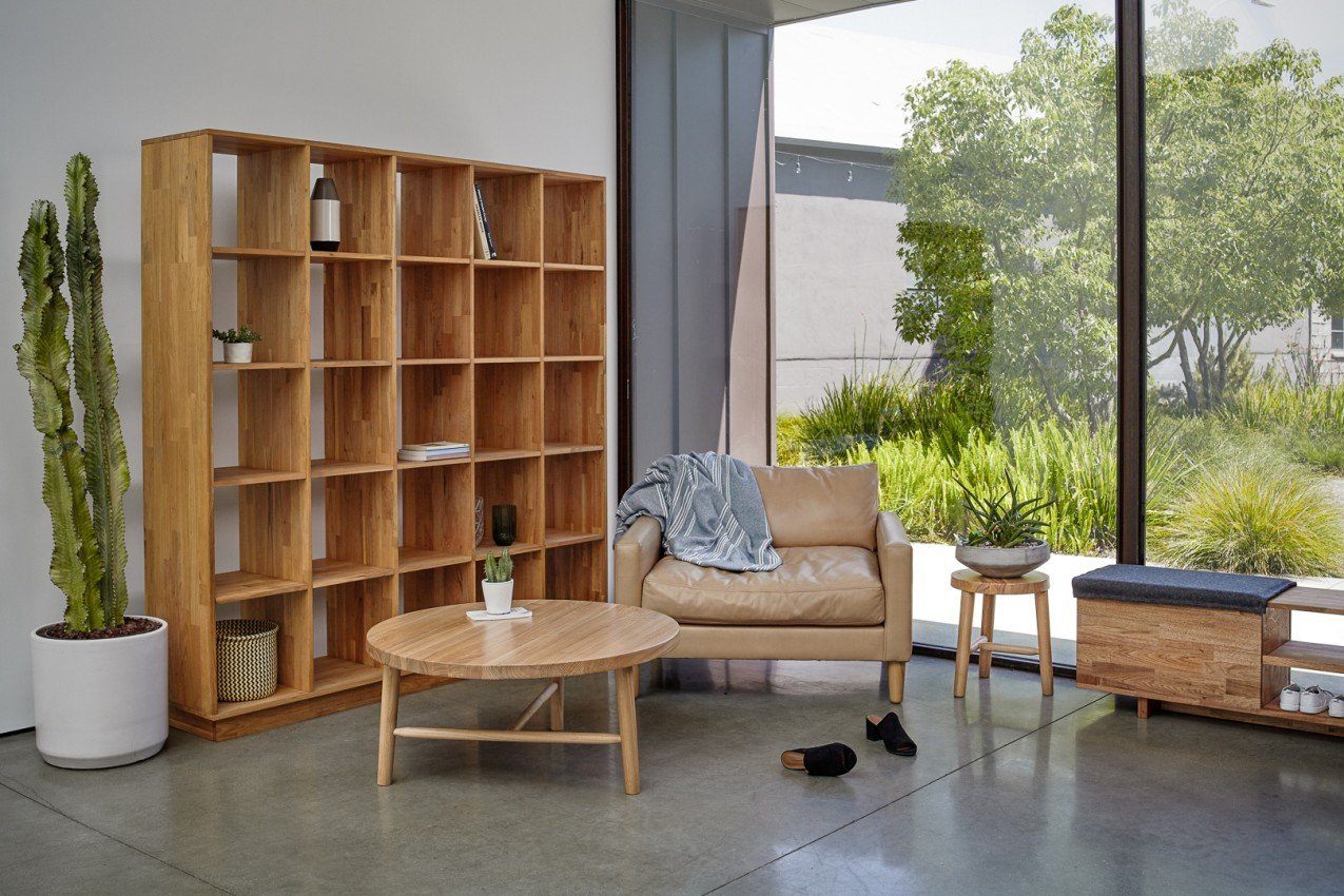 Mash Studios LAX 5 x 5 Bookcase English Walnut