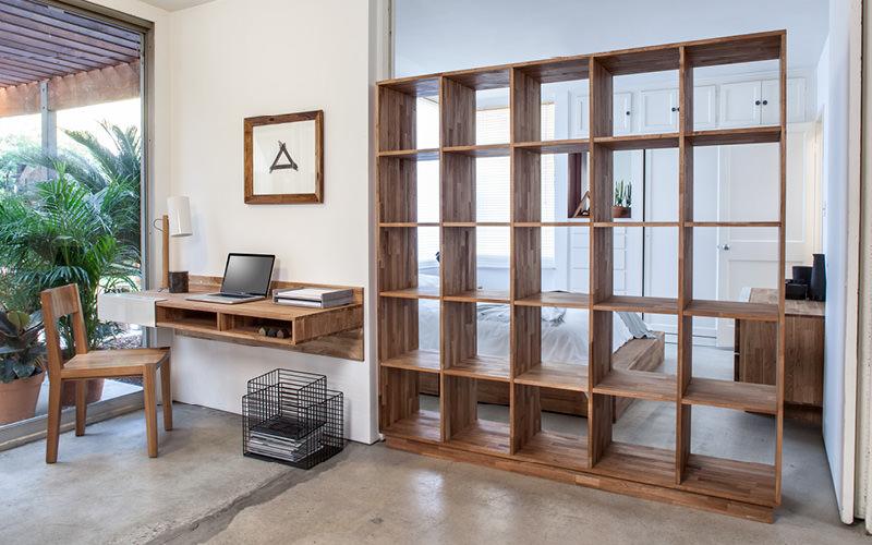 Mash Studios LAX 5 x 5 Bookcase English Walnut