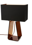 Pablo Tubetop Table Lamp Charcoal & Charcoal Large