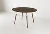 Tronk Clarke Dining Table - Oval Large Walnut White