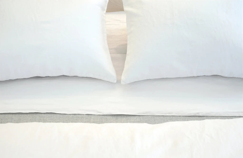 Area Eli French Back Linen & Cotton Pillowcases