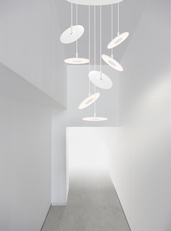 Pablo Circa Chandelier White Small 3 Lights