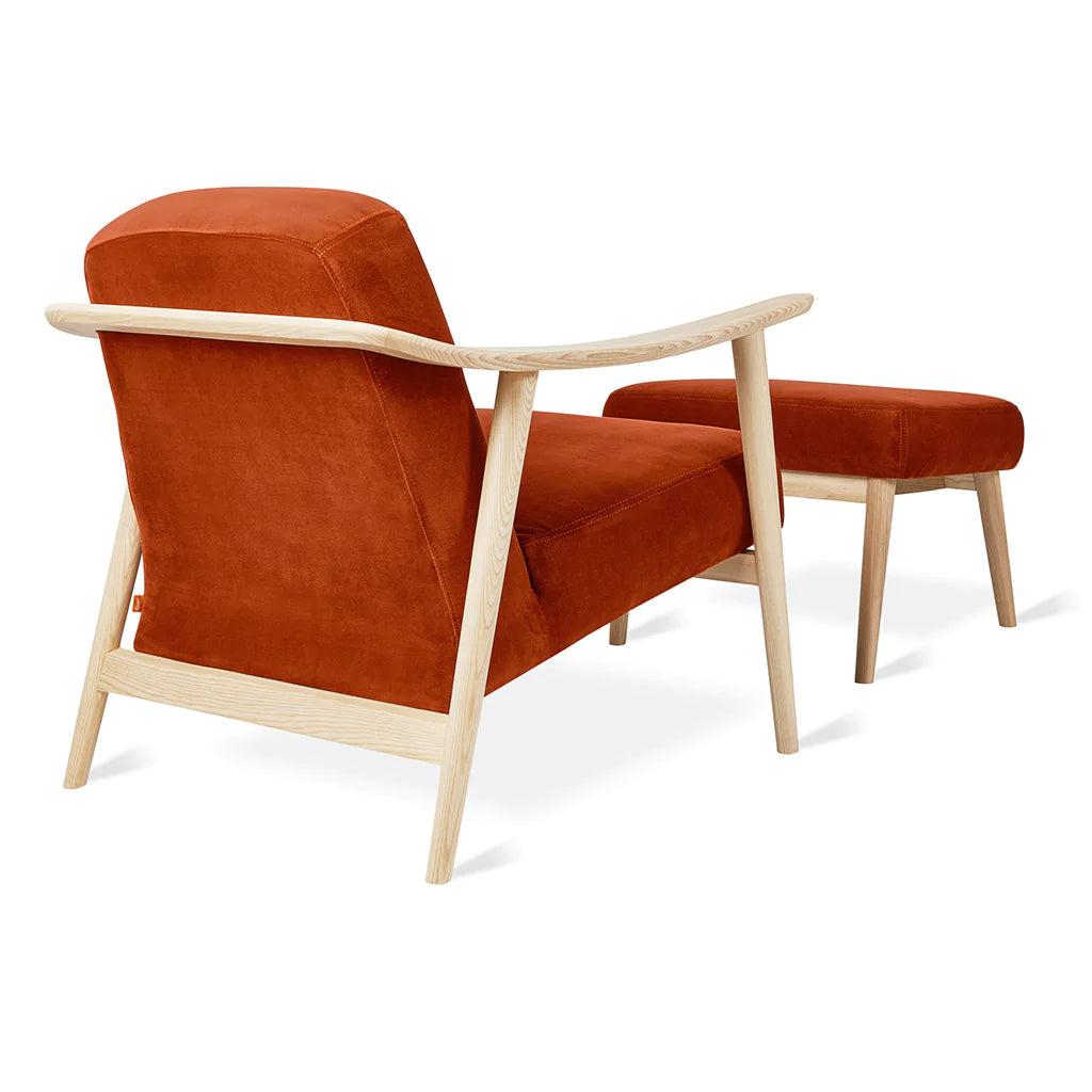 GUS Modern Baltic Chair & Ottoman