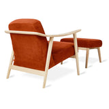 GUS Modern Baltic Chair & Ottoman